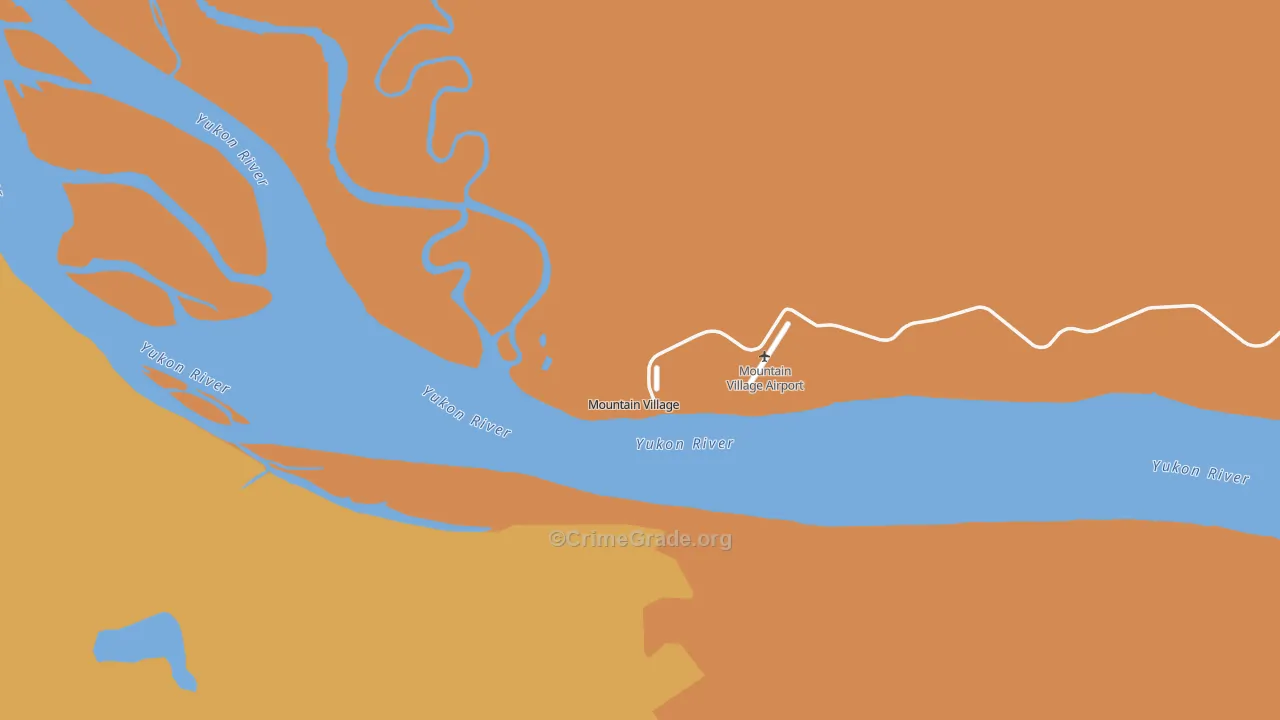 99632, AK Map of Drug-Related Crime Rates