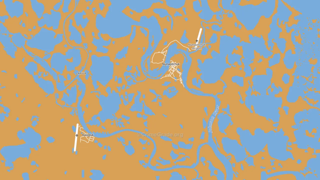 99641, AK Map of Drug-Related Crime Rates