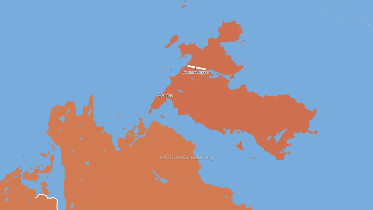 99644, AK Map of Drug-Related Crime Rates