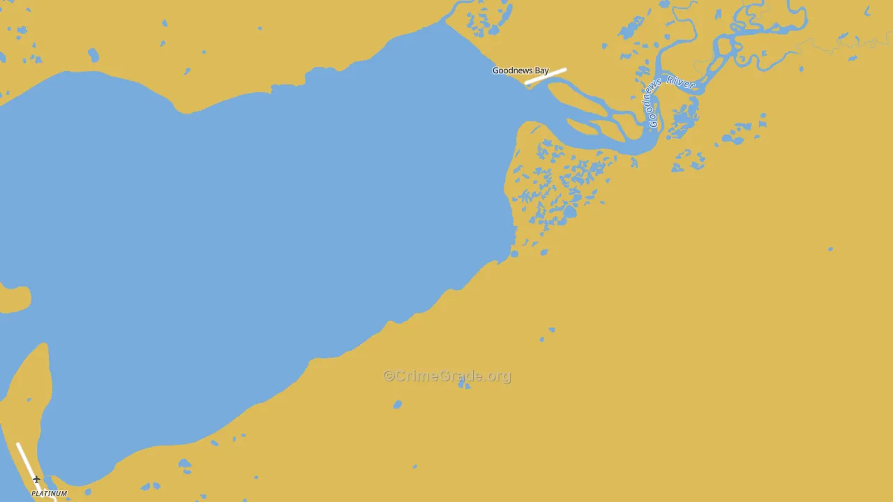 99651, AK Map of Drug-Related Crime Rates