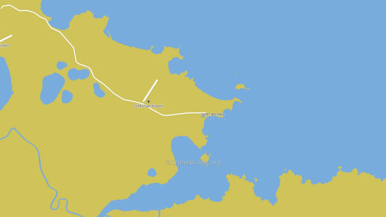 99659, AK Map of Drug-Related Crime Rates