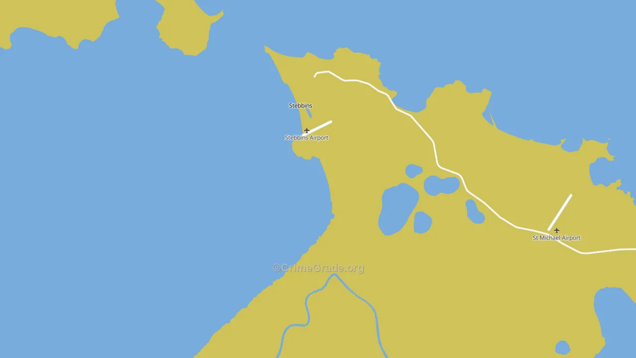 99671, AK Map of Drug-Related Crime Rates