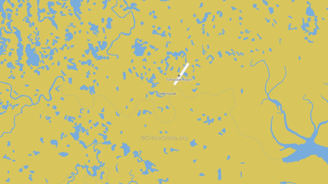 99680, AK Map of Drug-Related Crime Rates