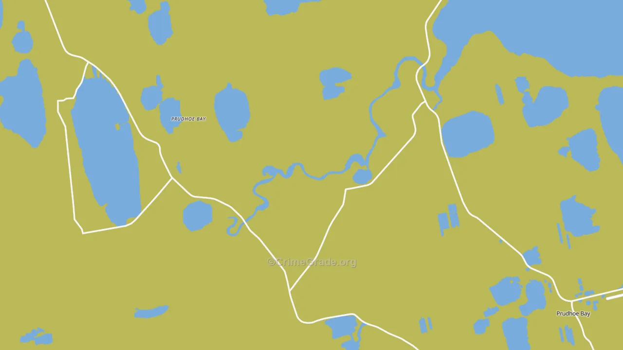 99734, AK Map of Drug-Related Crime Rates
