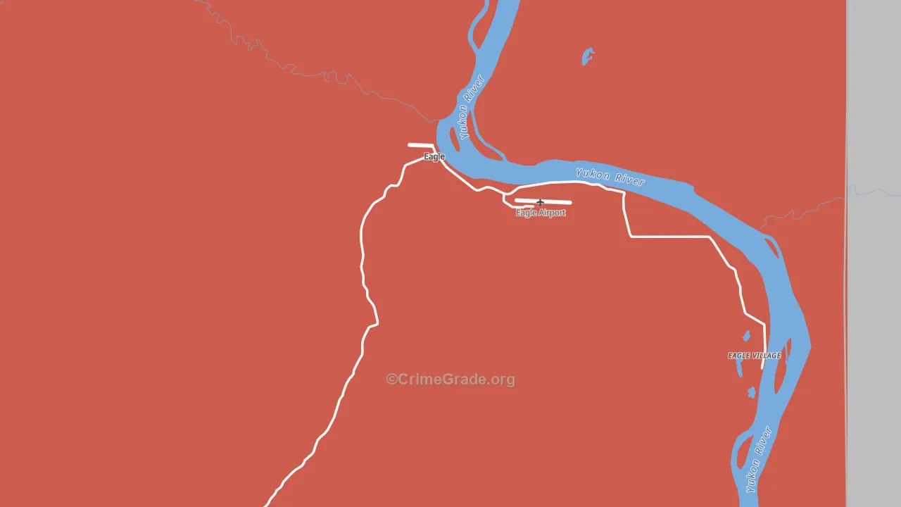 99738, AK Map of Drug-Related Crime Rates