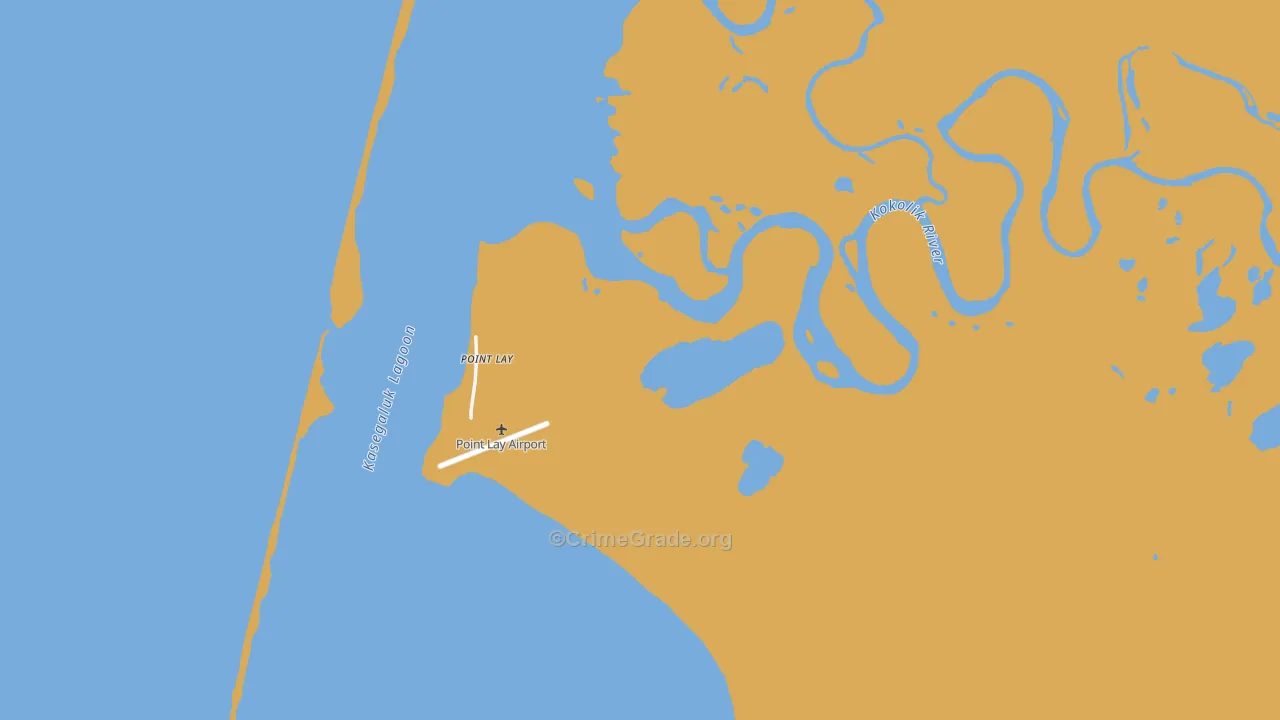 99759, AK Map of Drug-Related Crime Rates