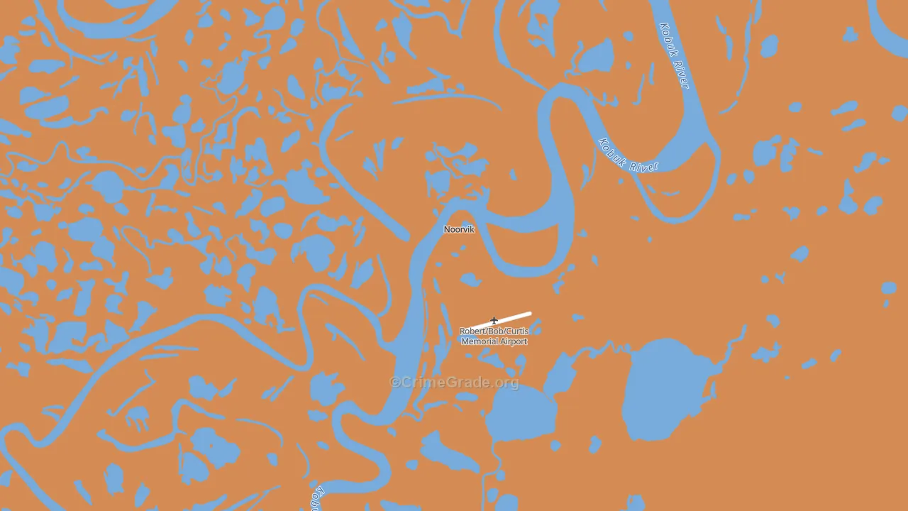99763, AK Map of Drug-Related Crime Rates