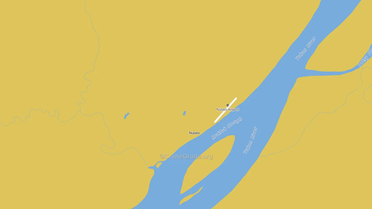 99765, AK Map of Drug-Related Crime Rates