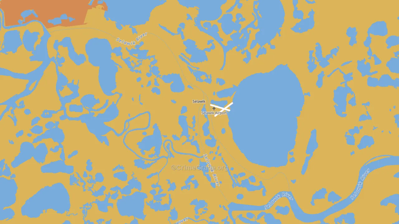 99770, AK Map of Drug-Related Crime Rates