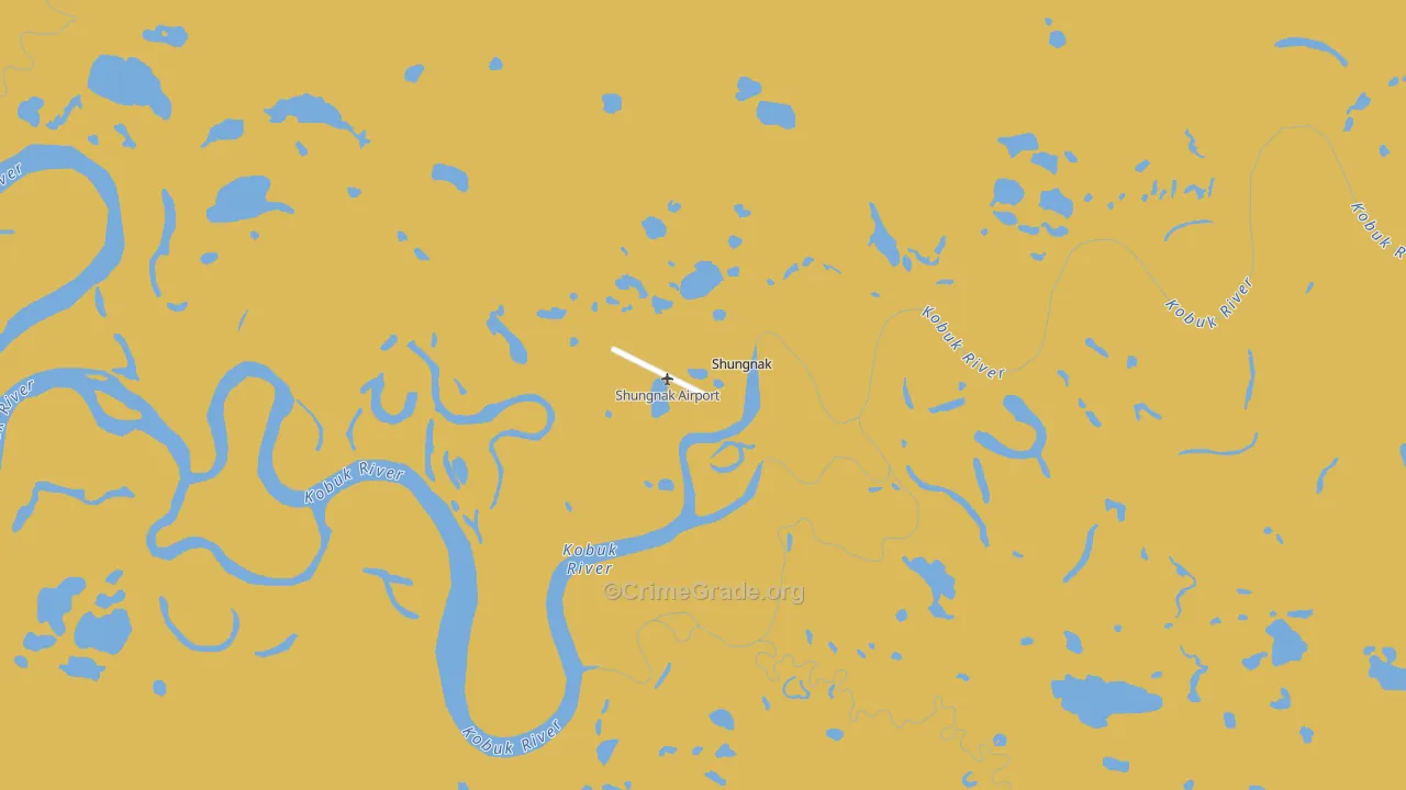 99773, AK Map of Drug-Related Crime Rates