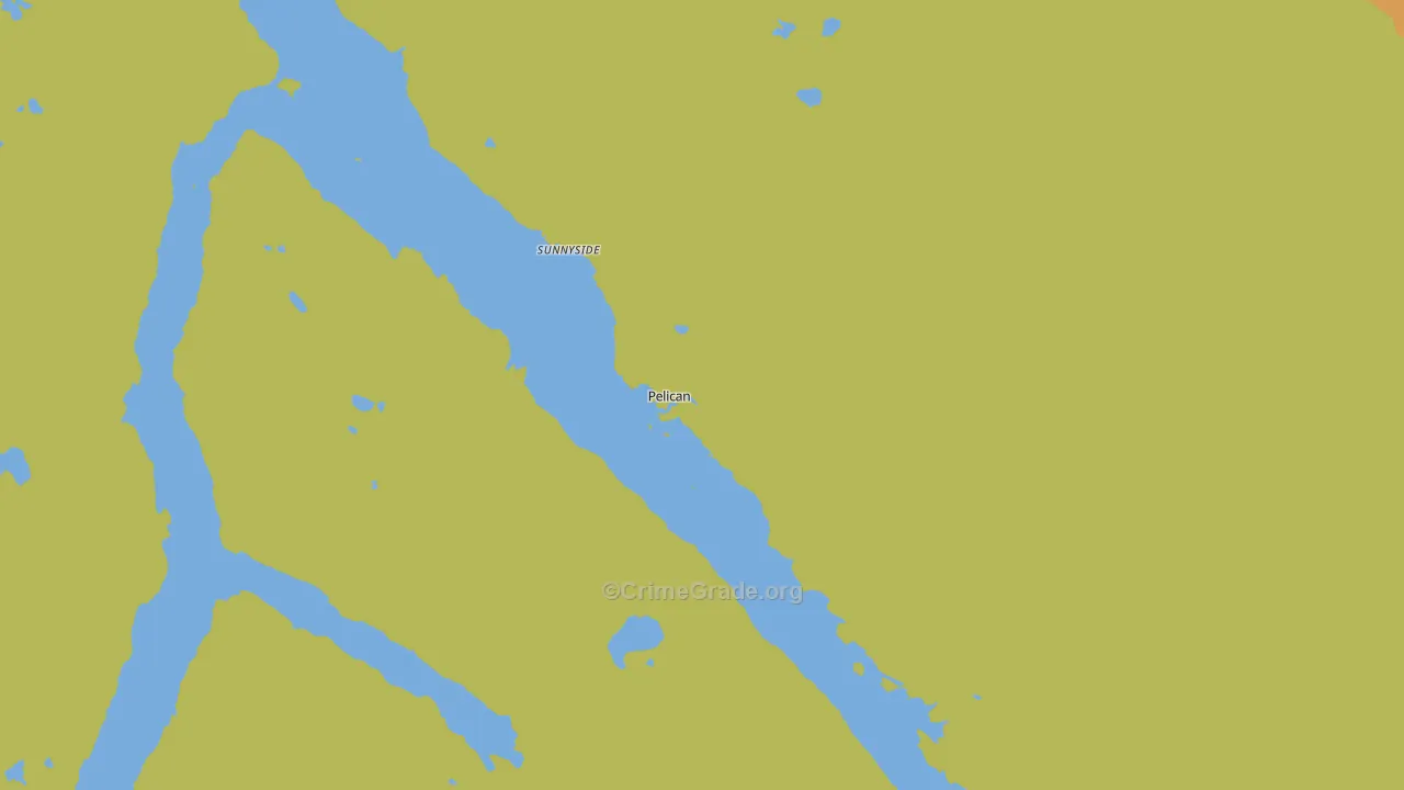 99832, AK Map of Drug-Related Crime Rates