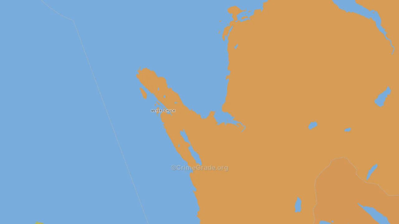 99903, AK Map of Drug-Related Crime Rates