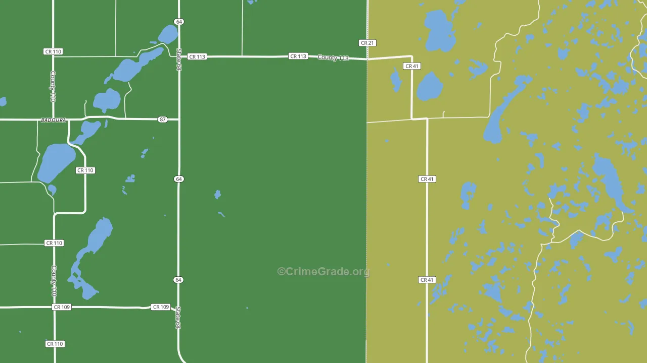 Ah Gwah Ching, MN Map of Drug-Related Crime Rates