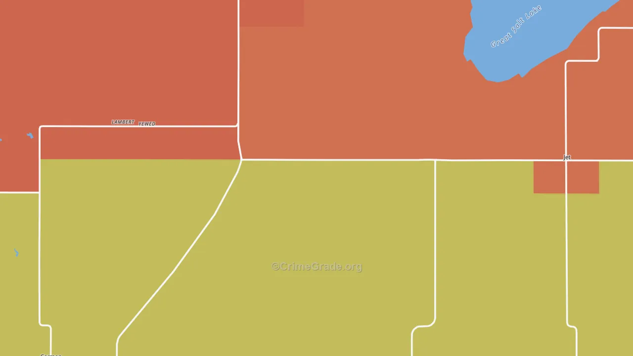 Alfalfa County, OK Map of Drug-Related Crime Rates