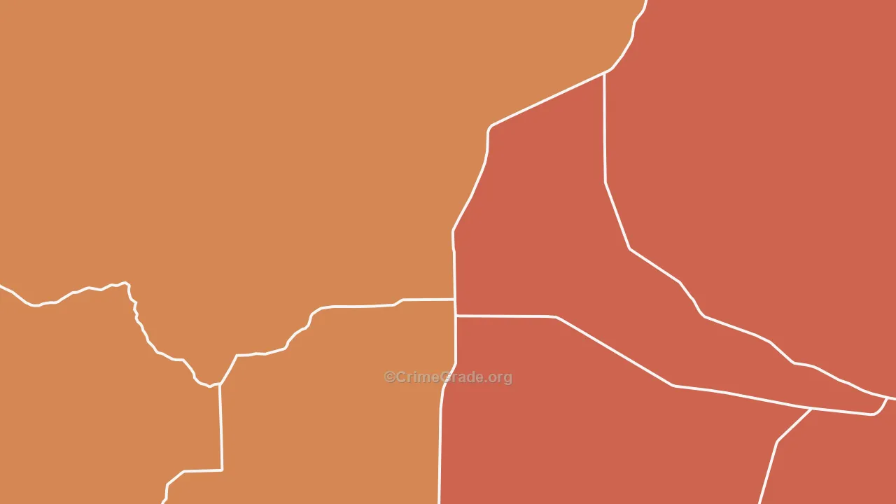 Almo, ID Map of Drug-Related Crime Rates