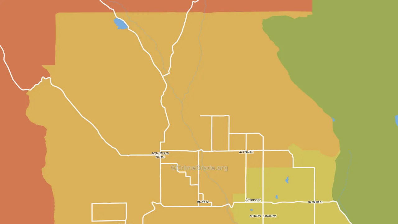 Altonah, UT Map of Drug-Related Crime Rates