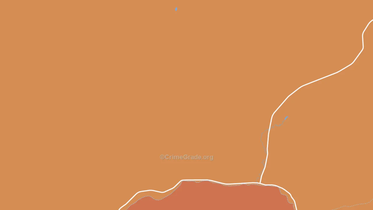 Anaconda-Deer Lodge County, MT Map of Drug-Related Crime Rates