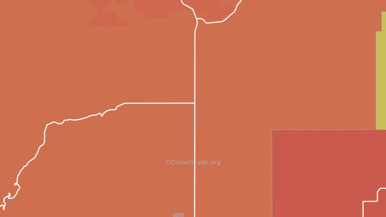 Arbon, ID Map of Drug-Related Crime Rates