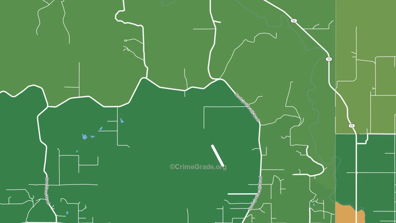 Avant, OK Map of Drug-Related Crime Rates