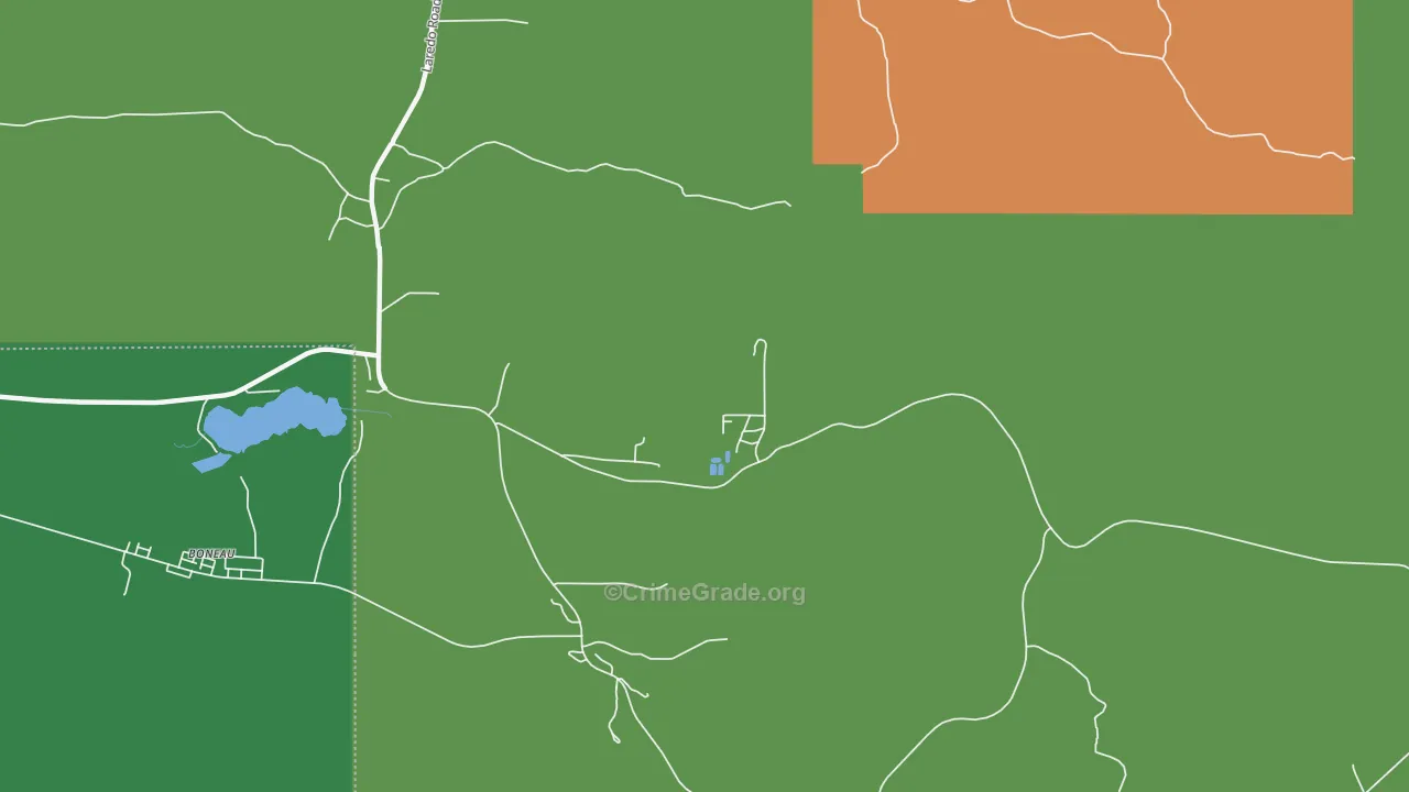 Azure, MT Map of Drug-Related Crime Rates