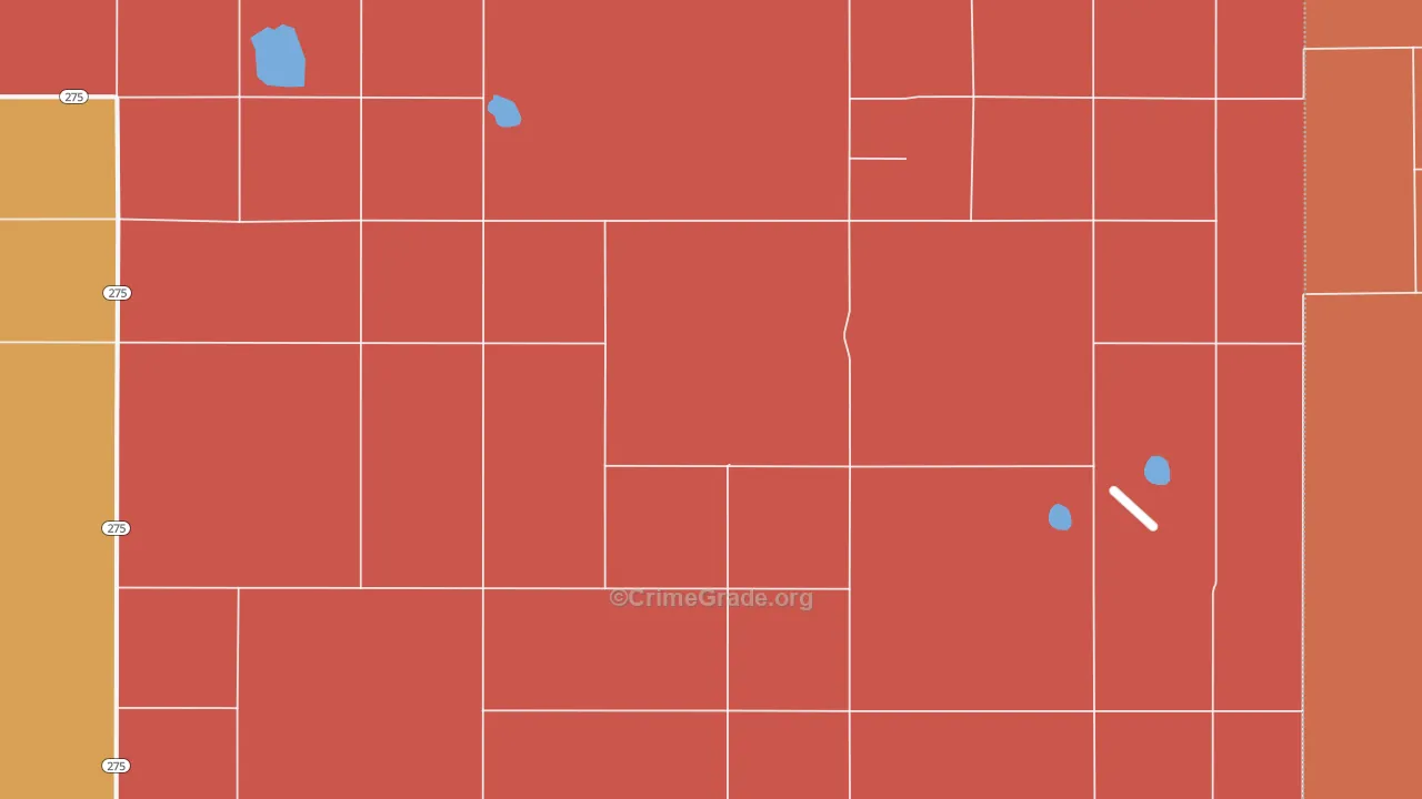Bellview, NM Map of Drug-Related Crime Rates