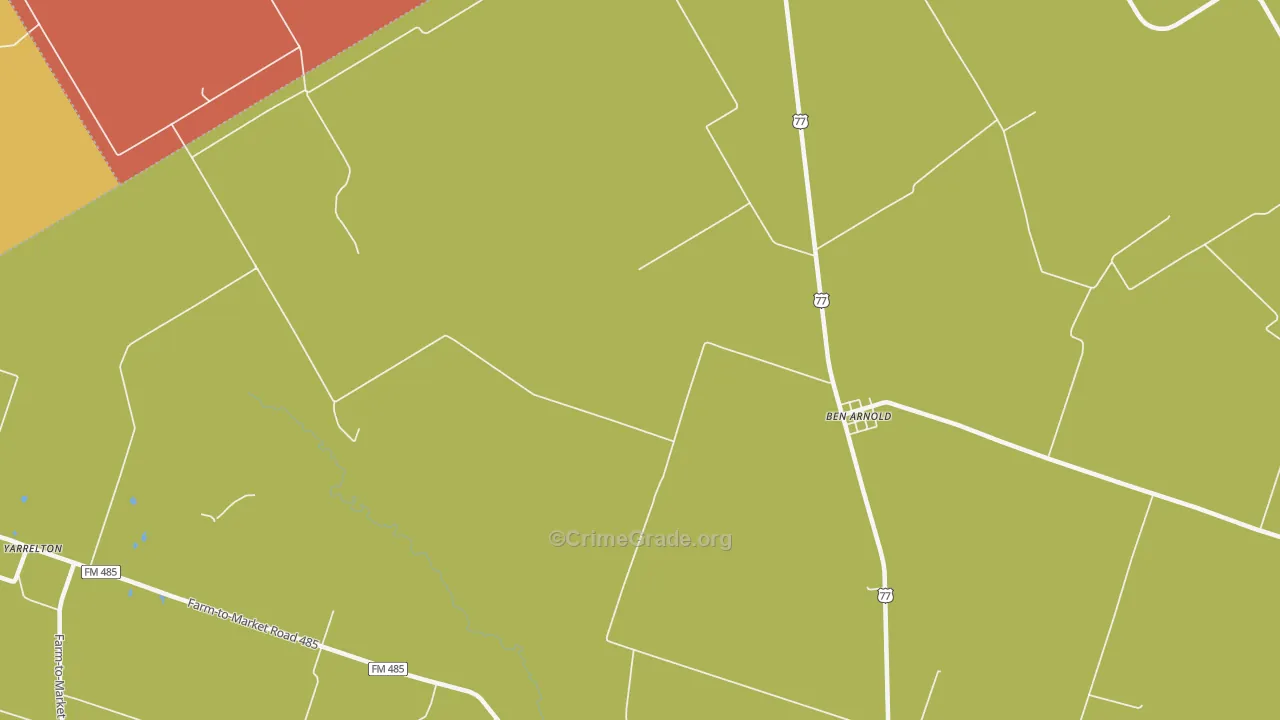 Ben Arnold, TX Map of Drug-Related Crime Rates