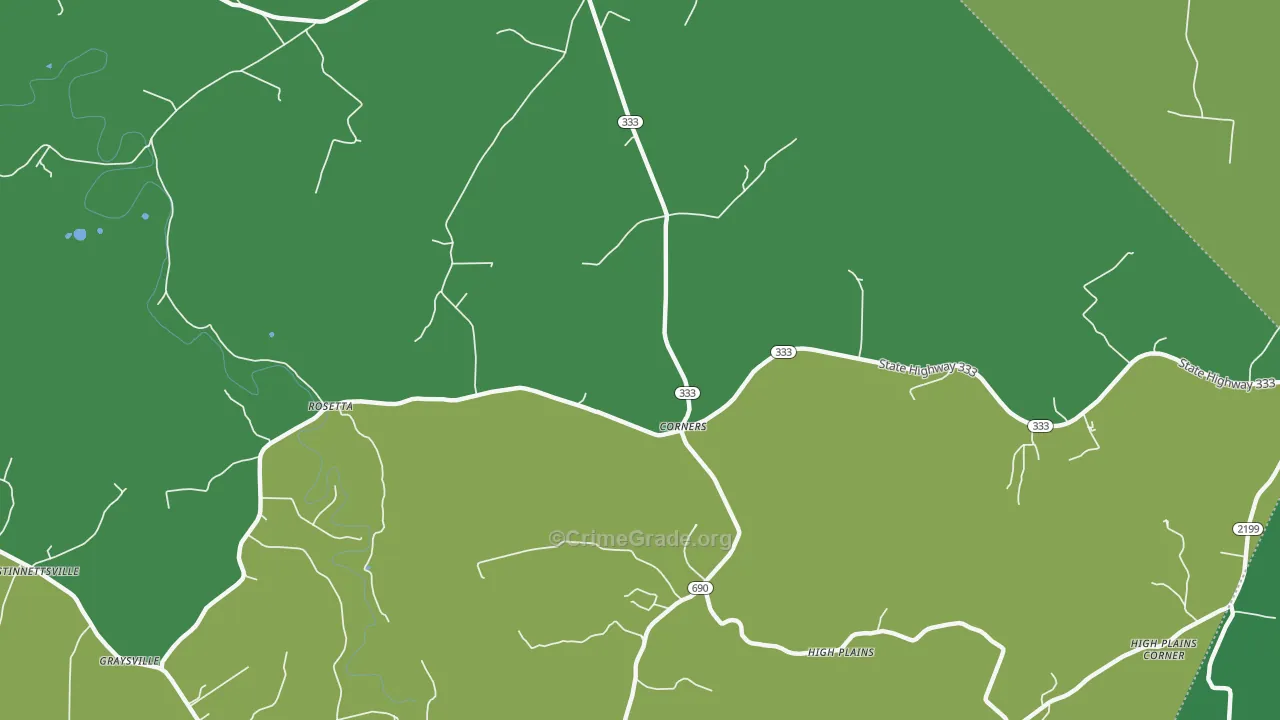Big Spring, KY Map of Drug-Related Crime Rates