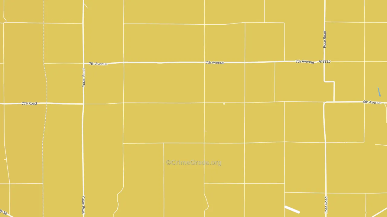 Boelus, NE Map of Drug-Related Crime Rates