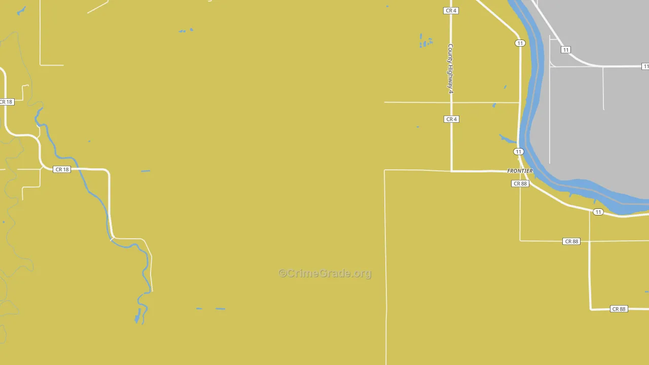 Border, MN Map of Drug-Related Crime Rates