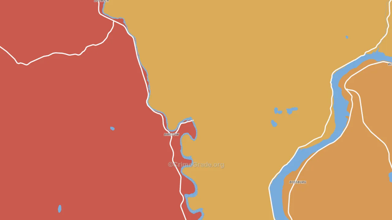 Boyds, WA Map of Drug-Related Crime Rates