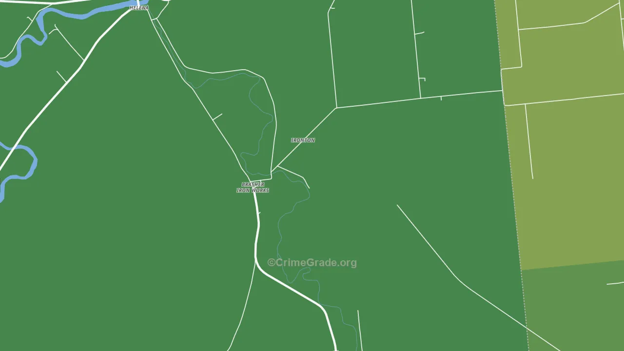 Brasher Iron Works, NY Map of Drug-Related Crime Rates