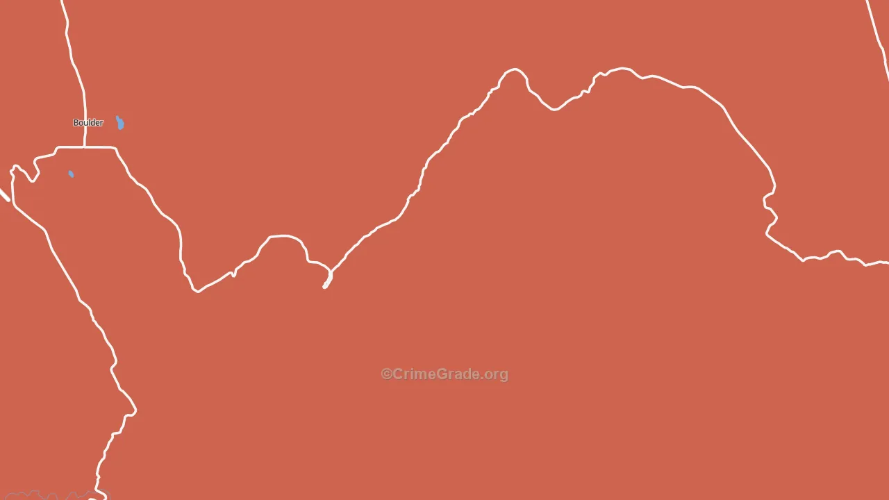 Bryce Canyon, UT Map of Drug-Related Crime Rates