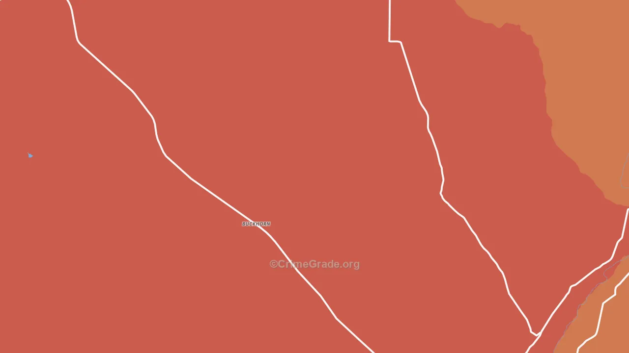 Buckhorn, NM Map of Drug-Related Crime Rates