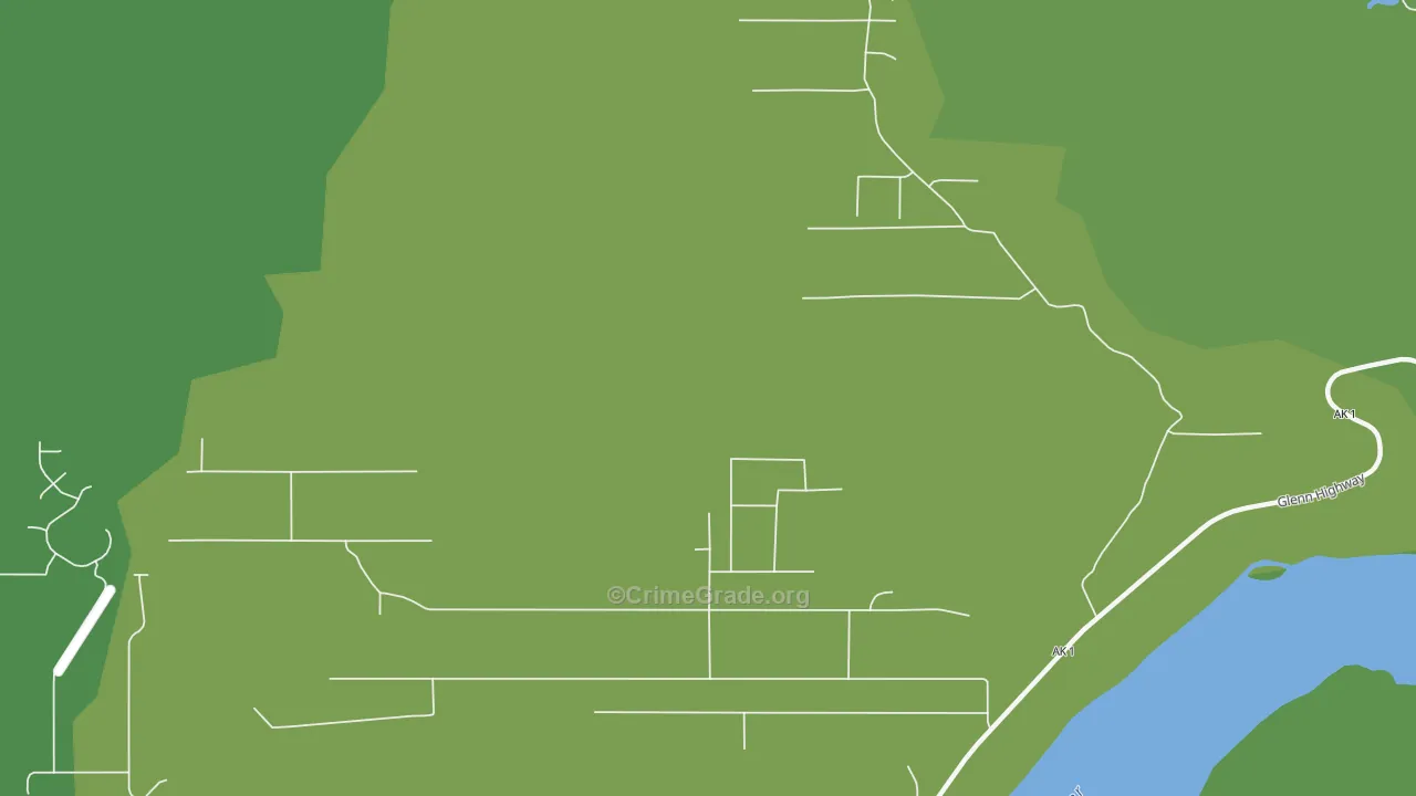 Buffalo Soapstone, AK Map of Drug-Related Crime Rates