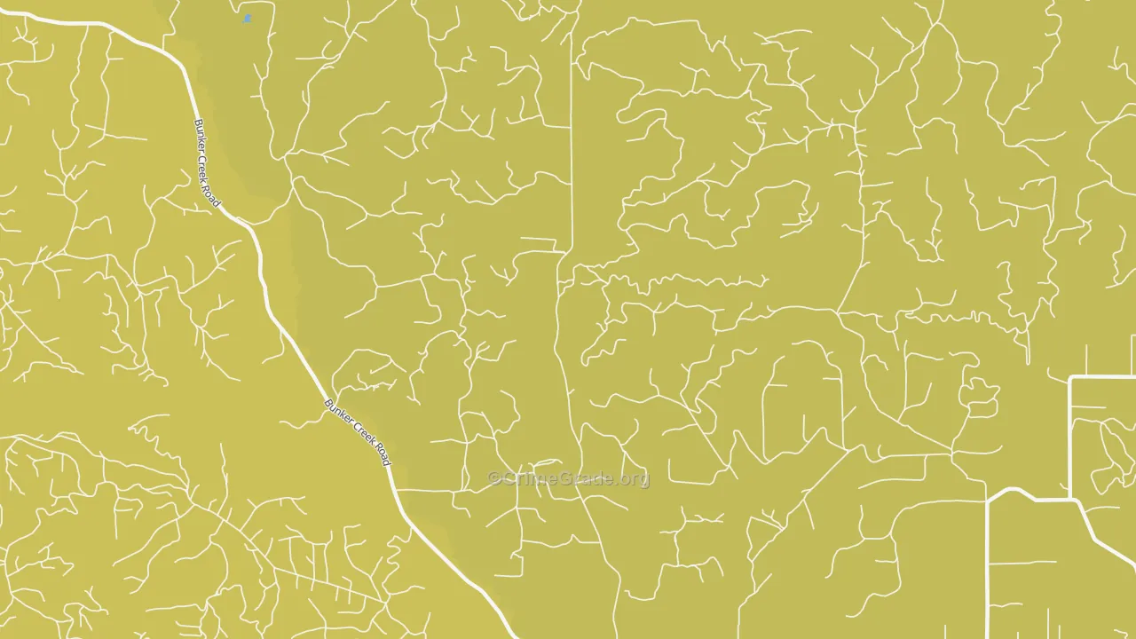 Bunker, WA Map of Drug-Related Crime Rates