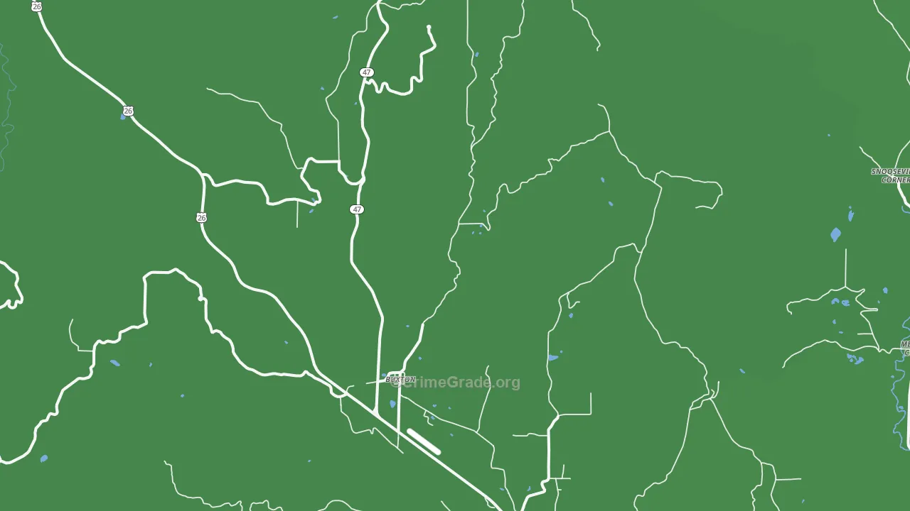 Buxton, OR Map of Drug-Related Crime Rates