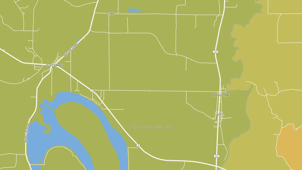Cache, IL Map of Drug-Related Crime Rates