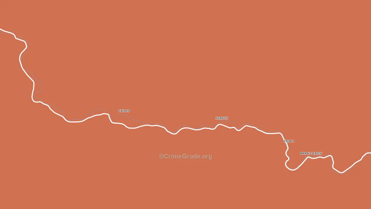 Calder, ID Map of Drug-Related Crime Rates
