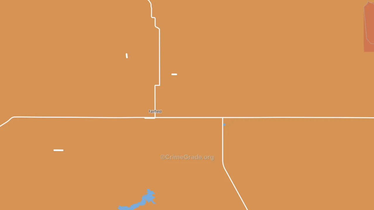 Camas County, ID Map of Drug-Related Crime Rates
