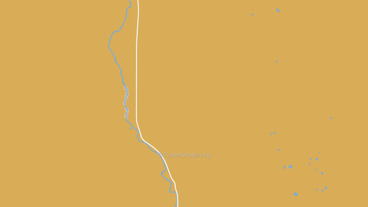Cameron, MT Map of Drug-Related Crime Rates