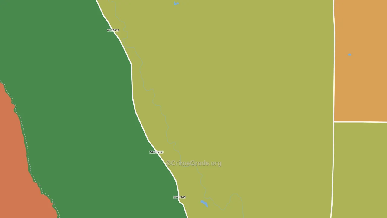 Capay, CA Map of Drug-Related Crime Rates