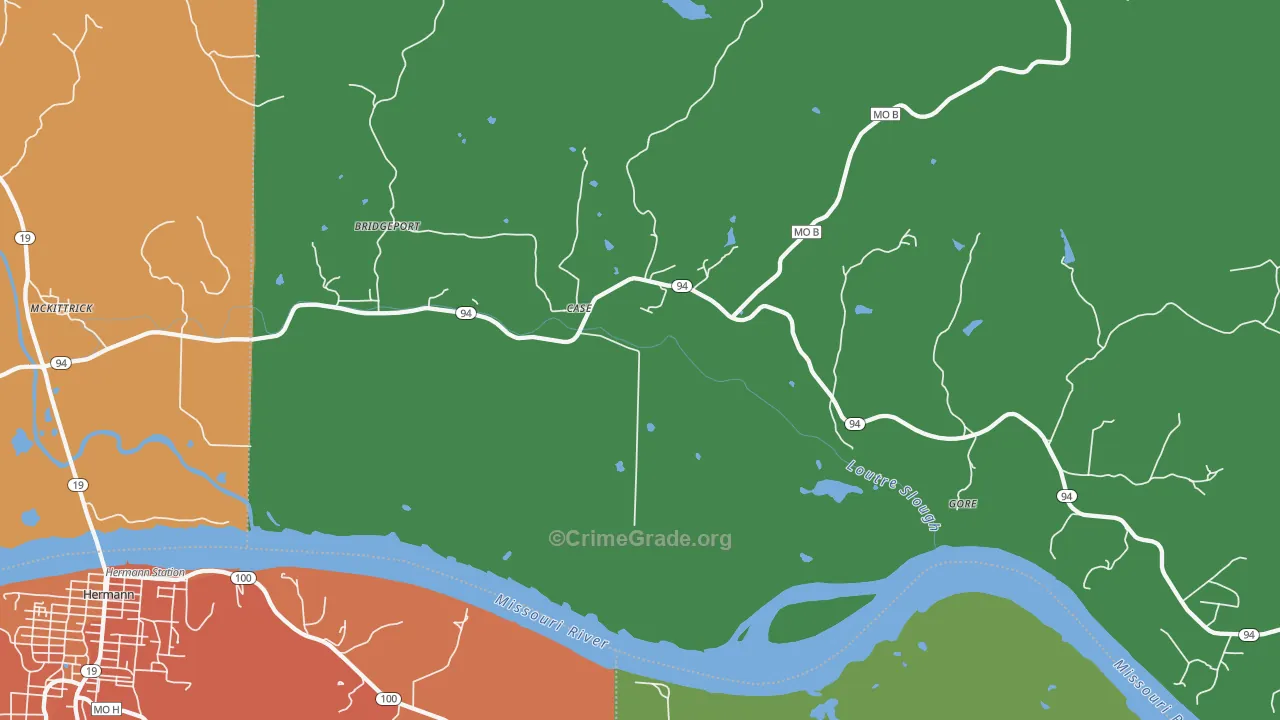 Case, MO Map of Drug-Related Crime Rates