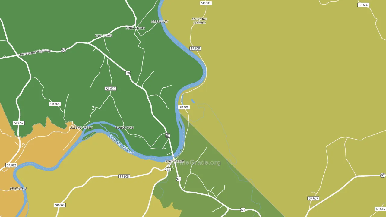 Caskie, VA Map of Drug-Related Crime Rates