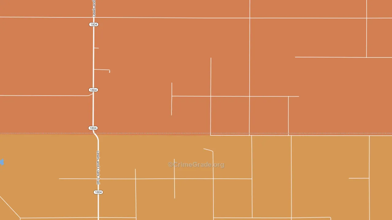 Cattron, SD Map of Drug-Related Crime Rates