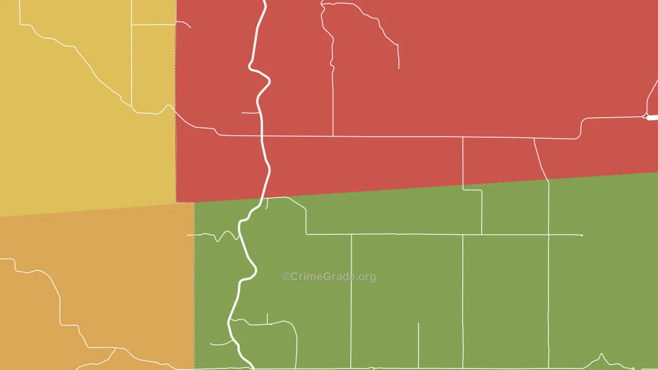 Cavendish, ID Map of Drug-Related Crime Rates
