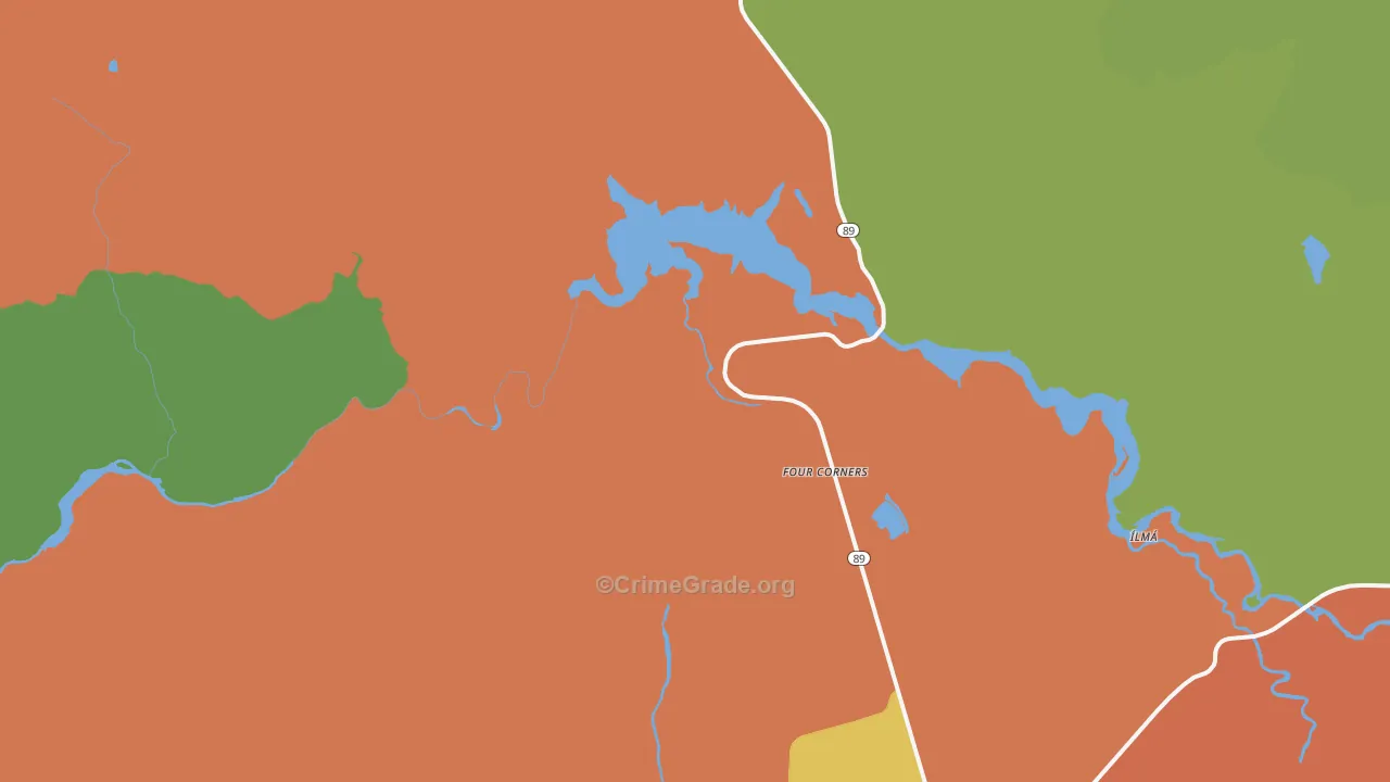 Cayton, CA Map of Drug-Related Crime Rates