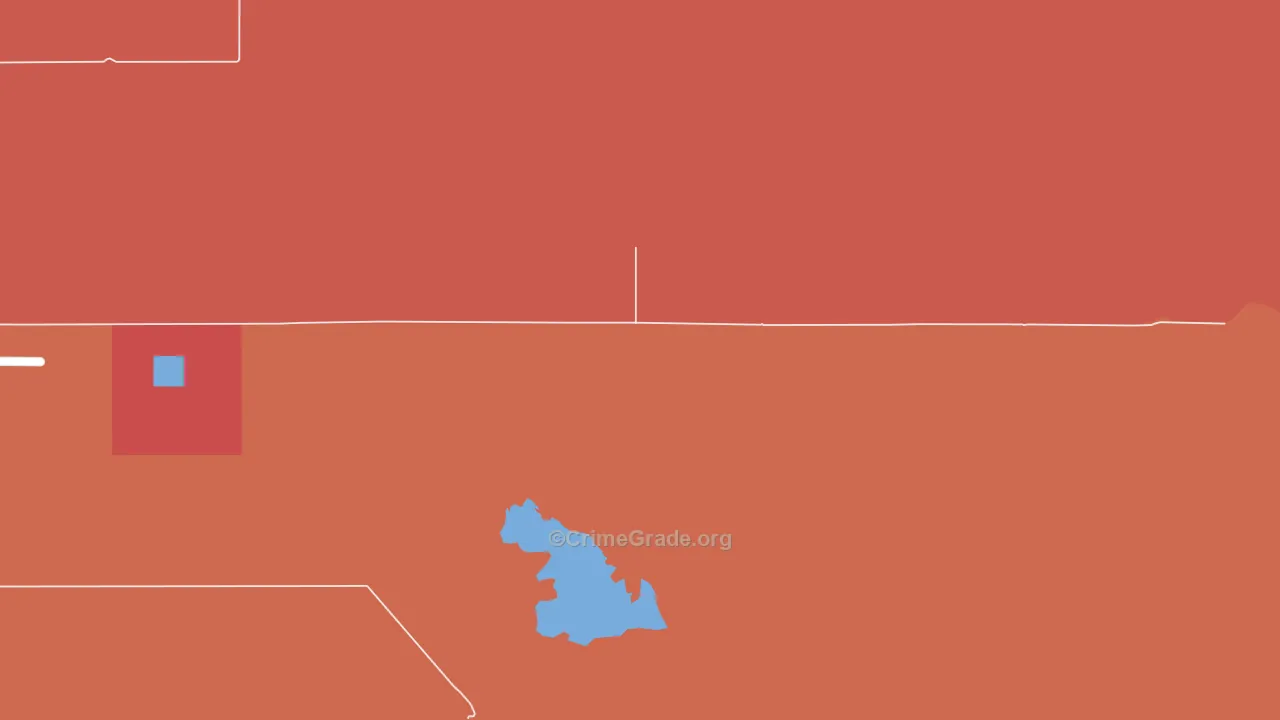 Cedarvale, NM Map of Drug-Related Crime Rates
