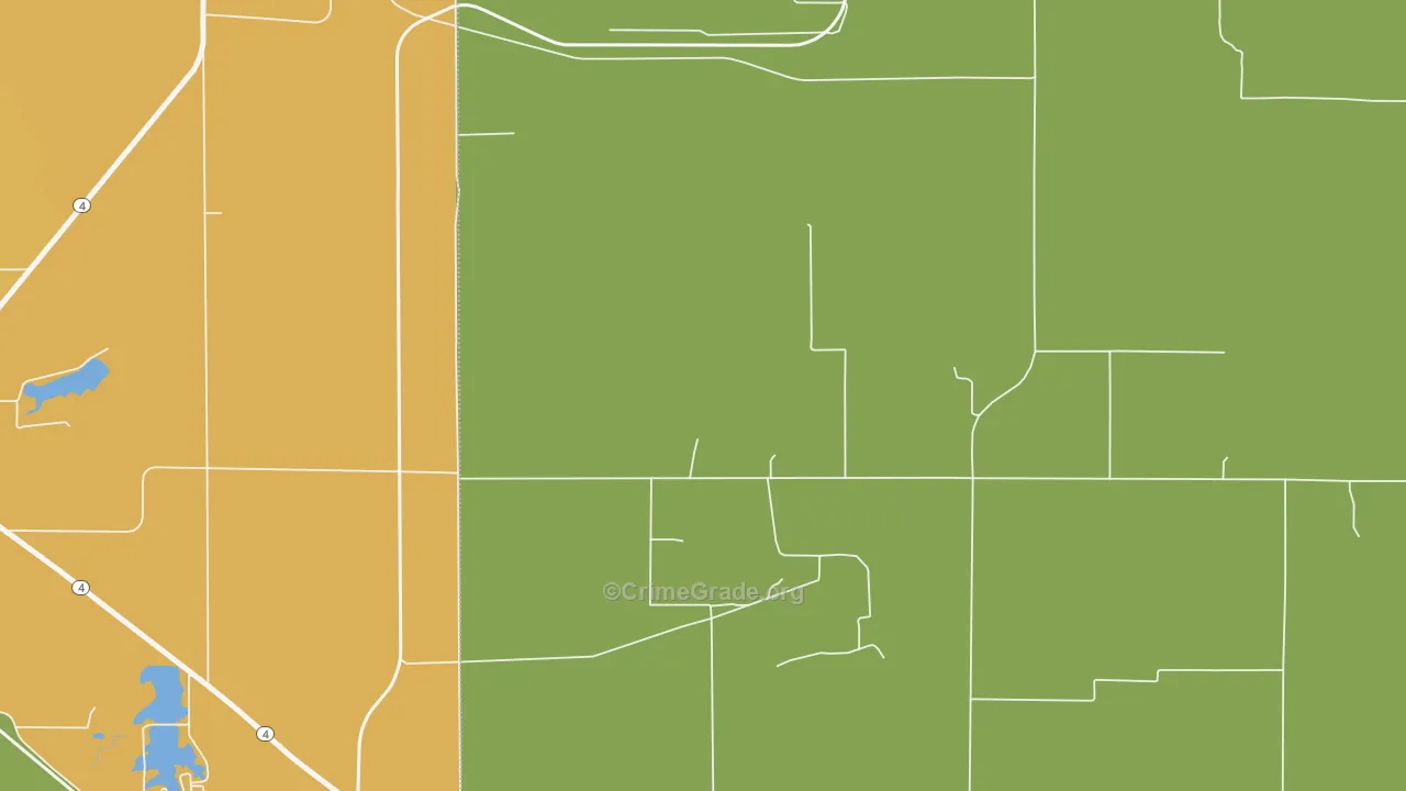 Clarmin, IL Map of Drug-Related Crime Rates