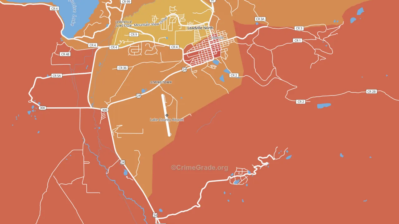 Climax, CO Map of Drug-Related Crime Rates