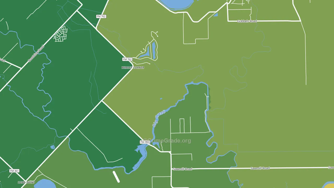 Clodine, TX Map of Drug-Related Crime Rates
